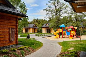 Фото номера Номер-студио с террасой Лоджи Domki Osada Bacówka Radawa &amp; SPA г. Радава 25